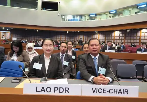 ຄະນະຜູ້ແທນ ແຫ່ງ ສປປ ລາວ ເຂົ້າຮ່ວມ ແລະ ຂຶ້ນກ່າວປາໄສຕໍ່ກອງປະຊຸມວ່າດ້ວຍການພັດທະນາແບບຍືນຍົງປະຈໍາພາກພື້ນອາຊີ-ປາຊີຟິກ ຄັ້ງທີ 11, ທີ່ ບາງກອກ, ປະເທດ ໄທ.